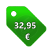 Preisschild 32,95